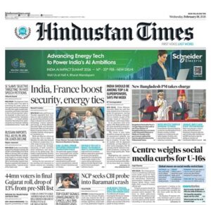 Hindustan Times Newspaper