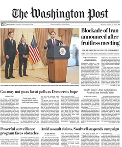 The Washington Post ePaper today