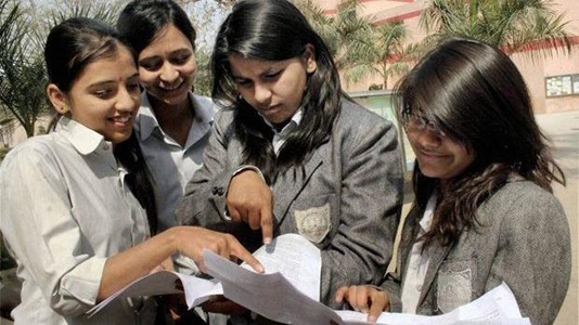 Students applying online for CBSE re-evaluation and answer sheet verification process